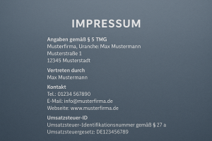 Impressum